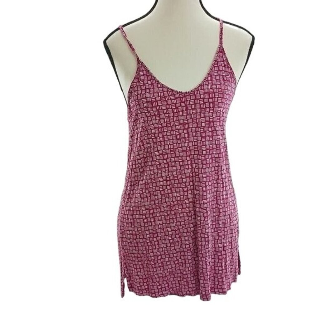 Old Navy Womens Tank Top Size S Pink Sleeveless Spaghetti Strap Mini Casual